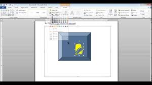 Cara Menggambar Di Microsoft Word 2010 Youtube