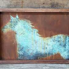 Canvas Art Created With Metal Effects Patinas Artistry By Scarlet Johnson Of J82 Studios Modernmastersinc Instagram Sh Metal Art Techniques Art Canvas Art