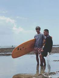 プロサーファー枡田琢治さんと再会 微博 髪型メンズ サーファー 枡田