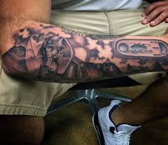 Ancient egyptian gods, goddess, power, magic, fertility and motherhood, and death, healing and rebirth etc used these days are symbolic meanings in egyptian tattoos. Top 57 Egyptian Tattoo Ideas 2021 Inspiration Guide