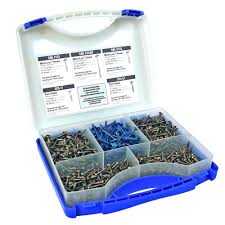 Kreg 1 In To 2 1 2 In Square Drive Round Head Pocket Hole Screw Kit 675 Pack