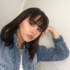 Cries In Spanish Dark Hair Bangs Natural Hair Styles Hair Styles