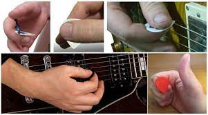 In this lesson andrew explains how to properly hold a guitar and how to use a pick. How To Hold A Guitar Pick
