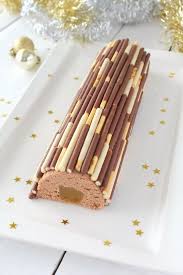 Buche De Noel Mikado Au Chocolat Au Lait Fruit De La Passion Chocociframboise Le Blog Chocolat Chocolat Au Lait Buche De Noel