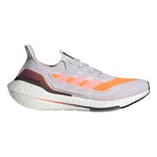 Finde deine adidas produkte in der kategorie: Adidas Ultraboost 21 Neutralschuh Herren Weiss Orange Online Kaufen Jogging Point