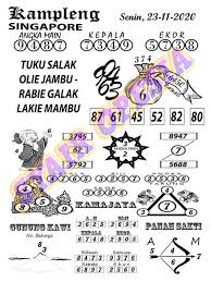 Kode Syair Singapore Senin 23 November 2020 Kumpulan Syair Toto