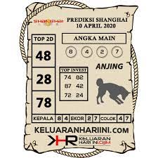 Prediksi Togel Shanghai Jumat 10 April 2020 Keluaran Hari Ini Result Togel Hari Ini Terlengkap Dan Tercepat