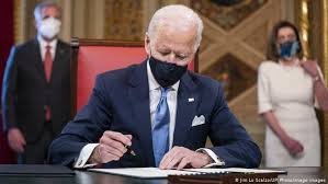 Joe biden and kamala harris were sworn in as president and vice president, respectively, on wednesday, jan. Biden Inauguration Large Step For Our Country Americas North And South American News Impacting On Europe Dw 20 01 2021