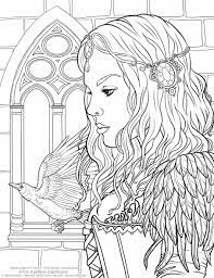 Realistic mermaid coloring pages download and print for free #8252997. Persons Coloring Pages Coloring Home
