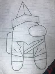Decided To Draw Art Of My Among Us Character Amongus
