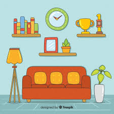 255,000+ vectors, stock photos & psd files. Hand Drawn Modern Living Room Free Vector On Freepik