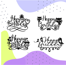 Free Free Happy Birthday Svg Bundle 79 SVG PNG EPS DXF File