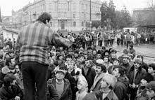 În ziua de 20 decembrie 1989 timişoara a fost declarată primul oraş liber de comunism din românia. Romanian Revolution Wikipedia
