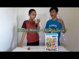 What do they think about it? Eksperiment Apakah Benar 3 Buah Milkita Sama Dengan 1 Gelas Susu Youtube