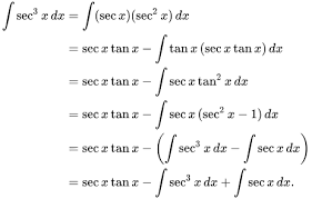 Integral Of Secant Cubed Wikipedia