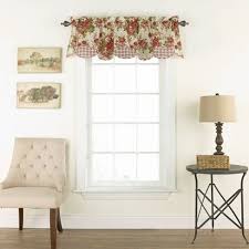 Have you just moved into a new apartment and you're just about ready to put the finishing touches on your décor? 16 X60 Norfolk Window Valance Off White Red Waverly Target
