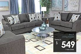 The Brazil Living Room Collection Charcoal Grey Couch And Chairs From Mor Furniture Living Room Collections Living Room Designs Living Room Sets