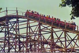 The Zippin Pippin At What Use To Be Liberty Land Elvis Favorite Roller Coaster Now At Bay Beach In Green Bay Wisco Memphis Tennessee Memphis Bluff City