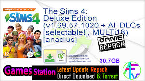 Maybe you would like to learn more about one of these? The Sims 4 Deluxe Edition V1 69 57 1020 All Dlcs Selectable Multi18 Anadius