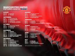 Manchester united fixtures & results. Manchester United Fixtures 2012 2013 Manchester United Official Manchester United Website Wigan Athletic