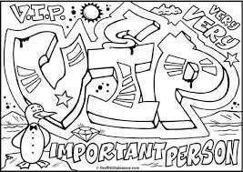 Graffiti Creator Colouring Pages In Capitals 4 Coloring Pages For Teenagers Valentine Coloring Pages Cute Coloring Pages