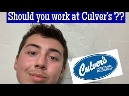 What it's like working at Culver's