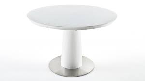 Economisez avec notre option de livraison gratuite. Table A Manger Ronde A Rallonge Laquee Blanc Mat Kapil Gdegdesign