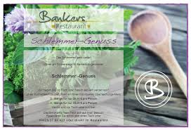 Schönes für sich selbst und zum verschenken. Schlemmer Genuss 2015 Bankers Restaurant Hohenlockstedt