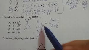 Maybe you would like to learn more about one of these? 3 Bentuk Sederhana Dari 8 3 5 Bahan Un Mtk Smp 2017 Youtube