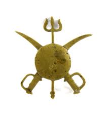 Antique Royal Rajputna Monogram Sword Trishul Hand Crafted Etsy In 2020 Royal Enfield Indian Motorcycle Vintage Indian Motorcycles