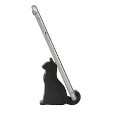 Explore iphone holders for desk. Black Mini Cat Cute Phone Holder Desk Stand Mounts For Iphone 12 12 Pro 11 Ebay