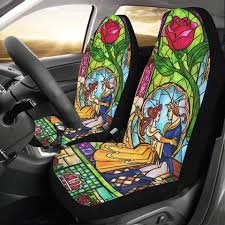 Tale As Old As Time Car Seat Covers Set Of 2 Cool Car Accessories Car Seat Cover Sets Carseat Cover