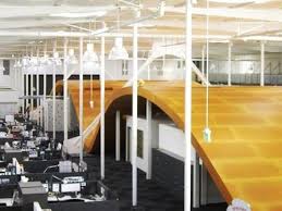 Skate Ramp Across Red Bull S Santa Monica Office Skate Ramp Cool Office Office Space