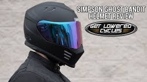 simpson ghost bandit helmet review getlowered com