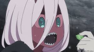 Pink haired female anime character, darling in the franxx, shooting star. Gif Moon Zero Two Page 1 Line 17qq Com
