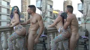 Hot White Booty Argentinian Gets Fucked in the Terrace - Meriand Heavy