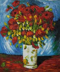 Vase With Red Poppies 1886 Vincent Van Gogh At Overstockart Com In 2021 Vincent Van Gogh Van Gogh Van Gogh Paintings