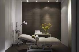Grey White Spa Treatment Room Spa Rooms Beauty Treatment Room