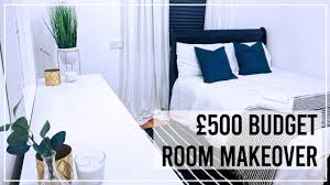 The time is finally here to reveal our guest bedroom makeover with ikea. Under 500 Ikea Budget Room Makeover Before And After Youtube