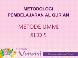 Apr 16, 2020 · download via mediafire. Slide Ummi Jilid 5