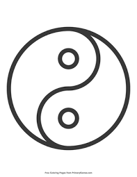 Yin And Yang Coloring Page Free Printable Pdf From Primarygames 15 unique yin yang tattoo designs with meanings. yin and yang coloring page free