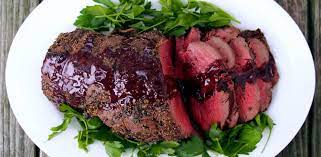 The honey garlic sauce used in this pork tenderloin recipe has made an appearance in various forms on my website, such as with salmon, chicken breast and as a dipping sauce for the crispiest ever baked chicken wings. Spice Rubbed Roast Beef Tenderloin With Red Wine Sauce Zap