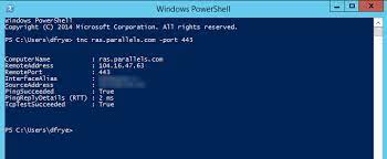 How To Verify Connectivity Using Powershell