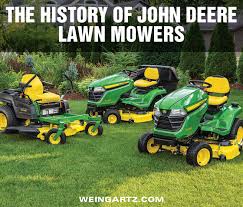 Riding lawn mowers are no small investment, but they're a worthwhile purchase for many homeowners. The History Of John Deere Lawn Mowers Weingartz