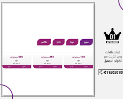 صورة باقة 250 جيجابايت من فودافون ADSL
