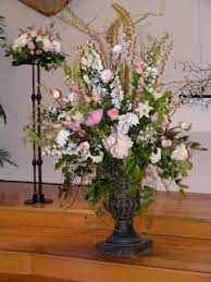 Fragrant Memories Floral Design Ceremony Flowers Ceremony Flowers Church Flower Arrangements Seasonal Flowers