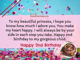 If you order from our birthday card shop before 6pm, we can post it to you the very same day. Happy 2nd Birthday Quotes For Daughter Novocom Top