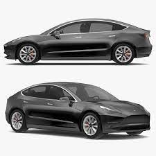 tesla model s 3d model di 2021