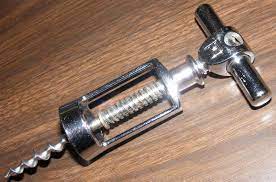 Jun 01, 2021 · then, place the device atop the bottle's neck and bring it down onto the cork until it automatically begins to work its magic: Vtg Irvinware Wing Fly Nut Self Pulling Corkscrew Wine Bottle Opener Italy Irvin Wine Bottle Opener Corkscrew Bottle Opener