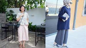 Fashion %25 net yeni sezon ! 12 Mix And Match Celana Kulot Yang Lagi Hits Biar Penampilanmu Makin Kece Dan Kekinian